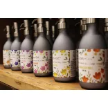 Prémium Kéz és Testápoló - Provence - 300ml  (tejüveg, rozsdamentes kinyomó)