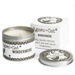 Szójaviasz Illatgyertya Fémdobozban- Windermere/200g, ajándékcsomagolás