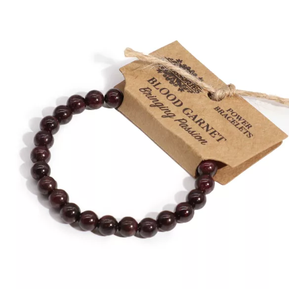 Energetikus Karkötő- Vörös Gránát