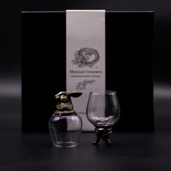 "Bottom Up" pohár (100ml) - Mitikus lények - antik bronz