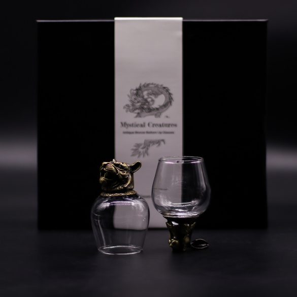 "Bottom Up" pohár (100ml) - Mitikus lények - antik bronz
