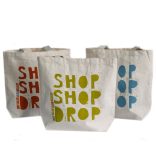 ÖKO Pamutvászon táska -  Shop Shop Drop (4 különböző színben)