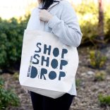 ÖKO Pamutvászon táska -  Shop Shop Drop (4 különböző színben)