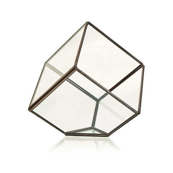 Üveg Terrárium - Kocka