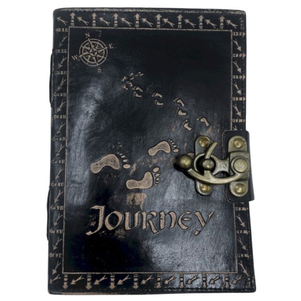 Bőrkötésű Napló - Journey (17.5x12.5x3cm)