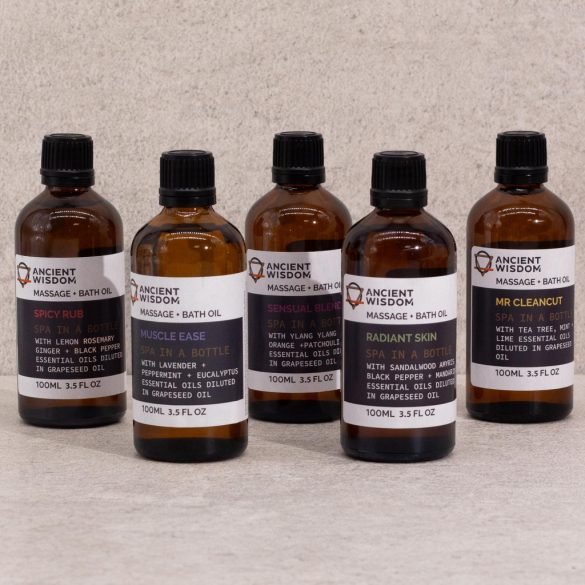 Tonizáló és Feszesítő Masszázsolaj Keverék - 100ml