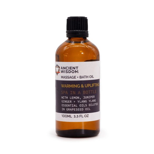 Melegítő és Élénkítő Masszázsolaj Keverék - 100ml