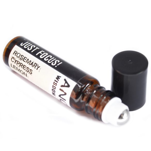 10ml Roll On Illóolaj Keverék- Összpontosíts! (Rozmaring, Ciprusfa, Citrom)