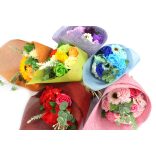 Álló Szappanvirág Csokor - Zöld