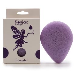 Csepp Alakú Konjac Szivacs - Levendula - Nyugtató