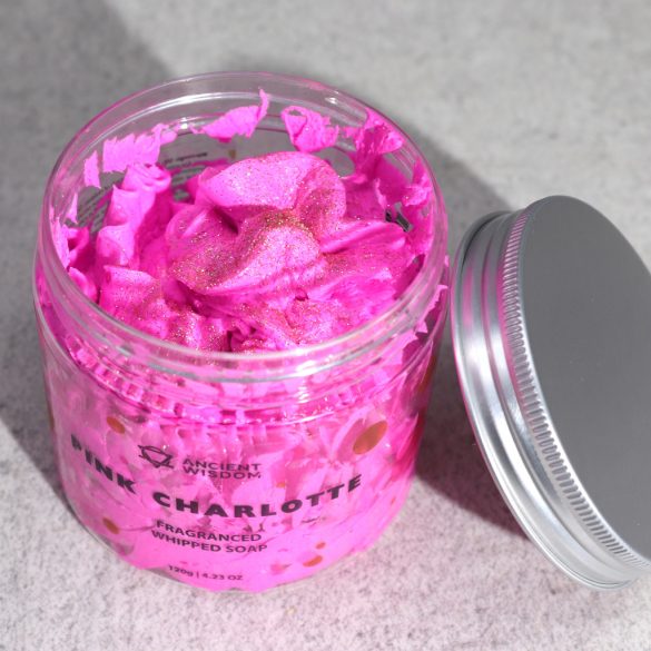 Pink Charlotte Habos Szappan 120g